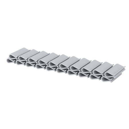 Tvoros Juosta Klipsai Basic Line 4.75 cm (RAL7040) - 20 vnt